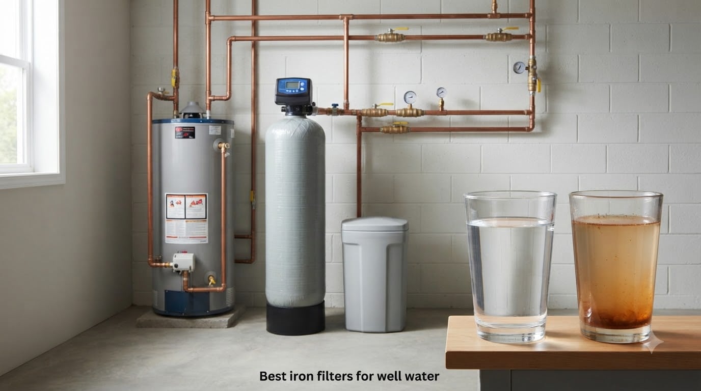 Best iron filters for well water