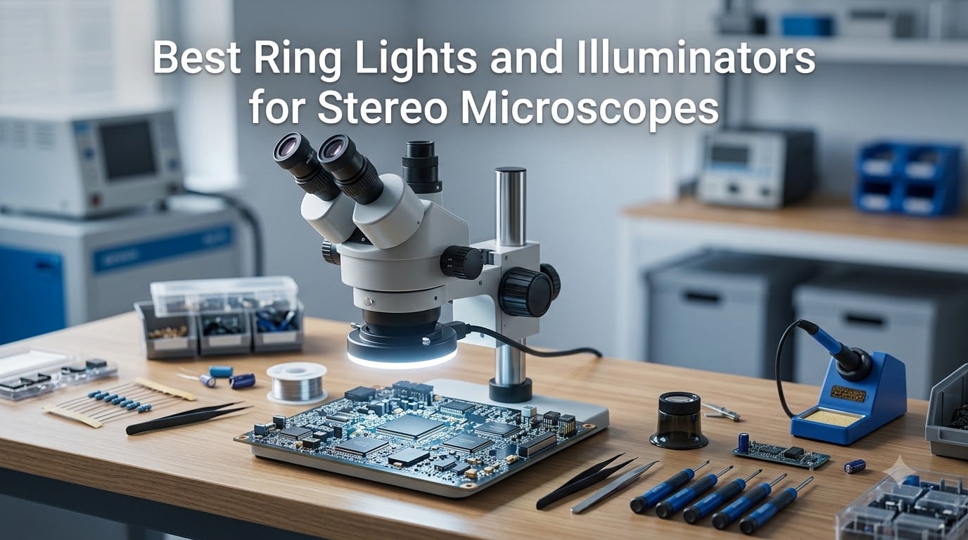 Best Ring Lights and Illuminators for Stereo Microscopes