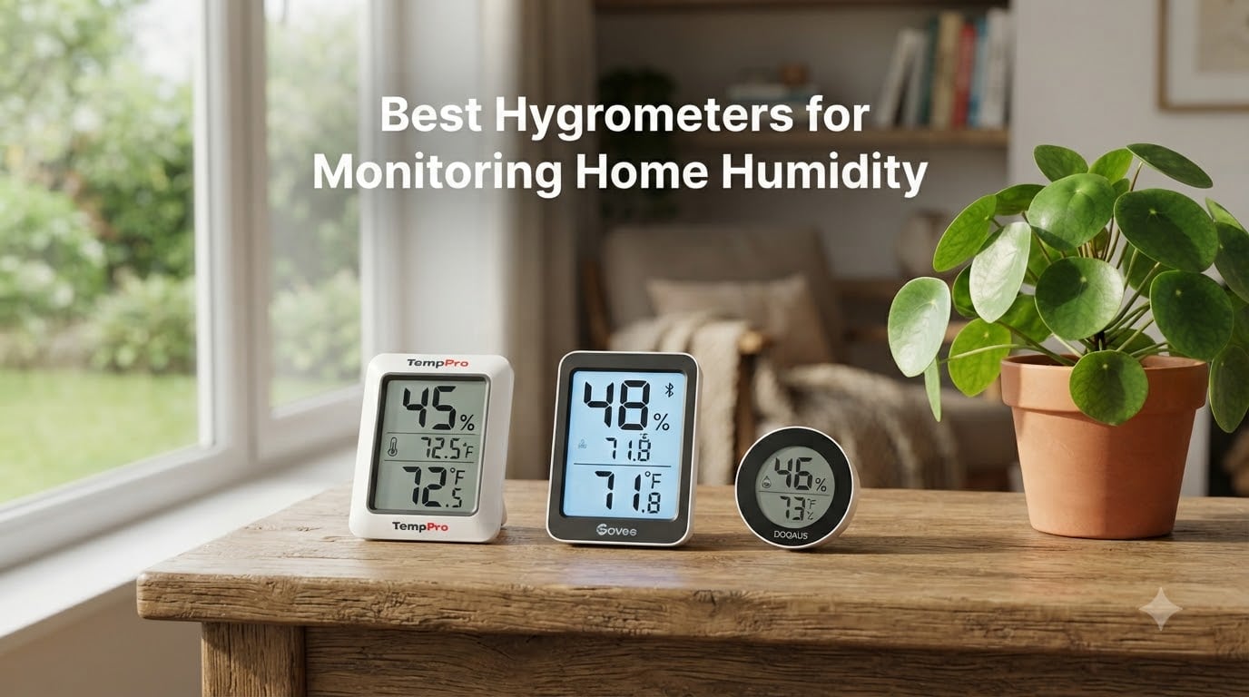 Best Hygrometers for Monitoring Home Humidity
