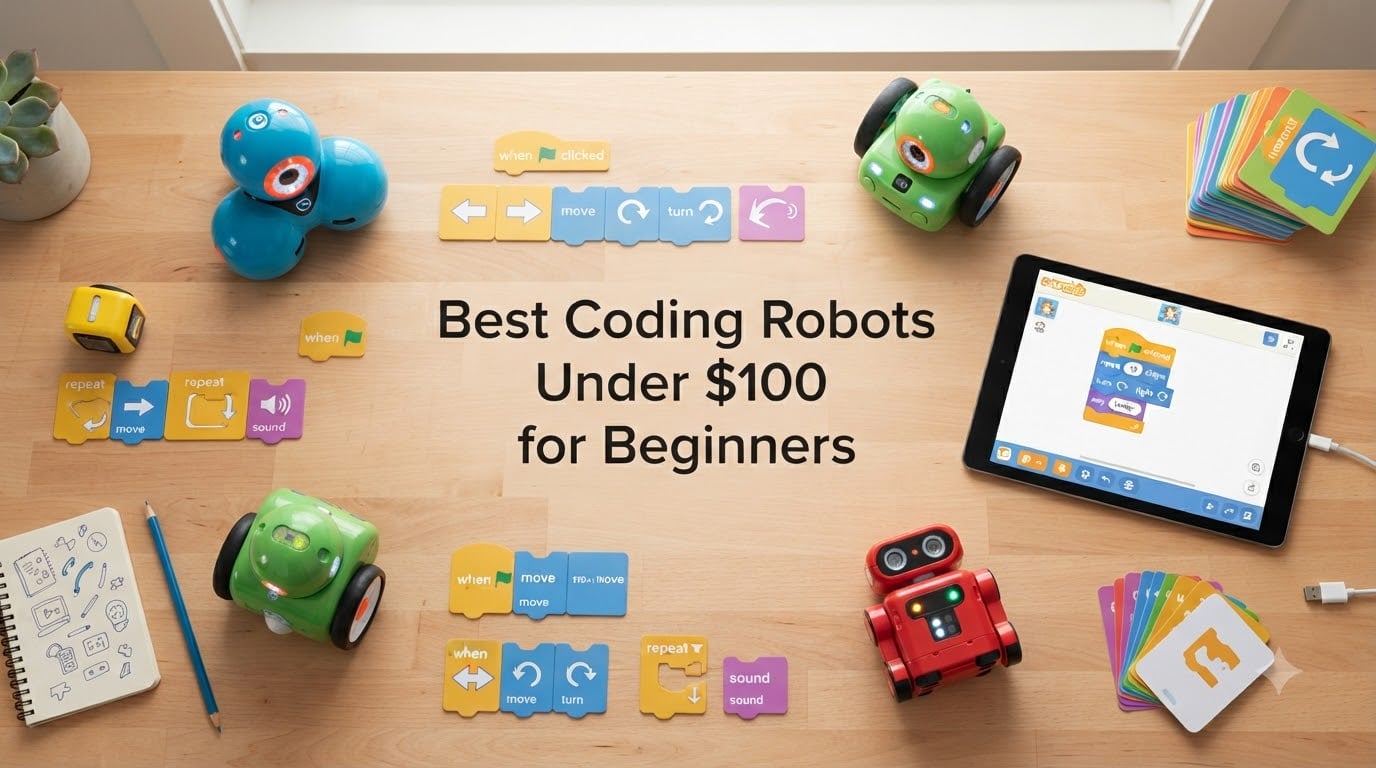 Best Coding Robots Under $100 for Beginners