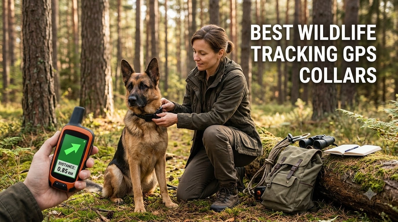 Best wildlife tracking GPS collars