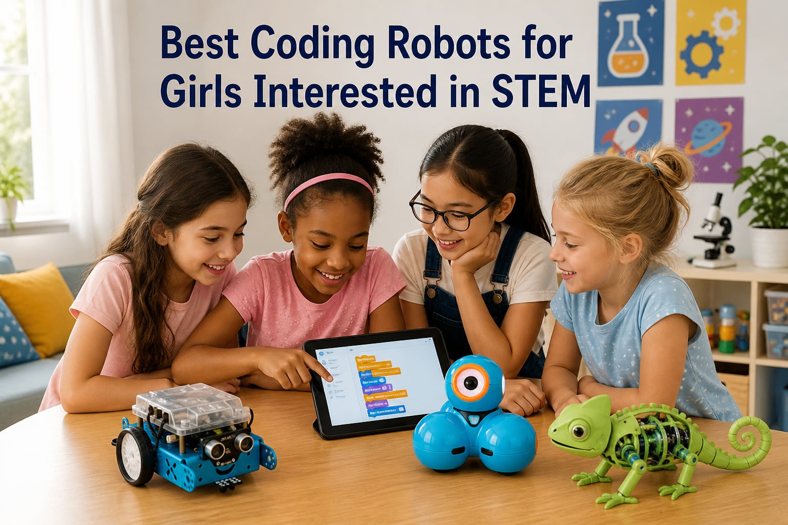Best Coding Robots for Girls Interested in STEM
