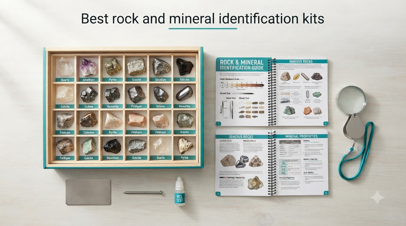 Best rock and mineral identification kits