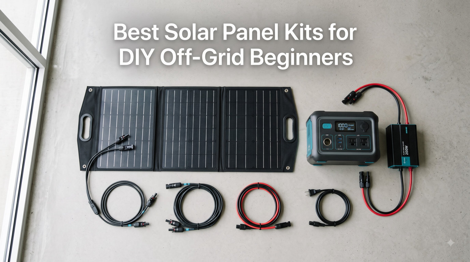 Best Solar Panel Kits for DIY Off-Grid Beginners