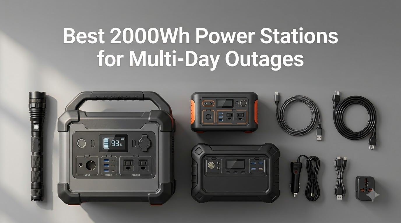 Best 2000Wh Power Stations for Multi-Day Outages