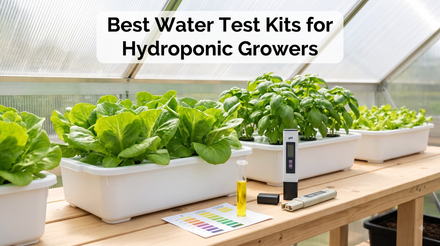 Best Water Test Kits for Hydroponic Growers