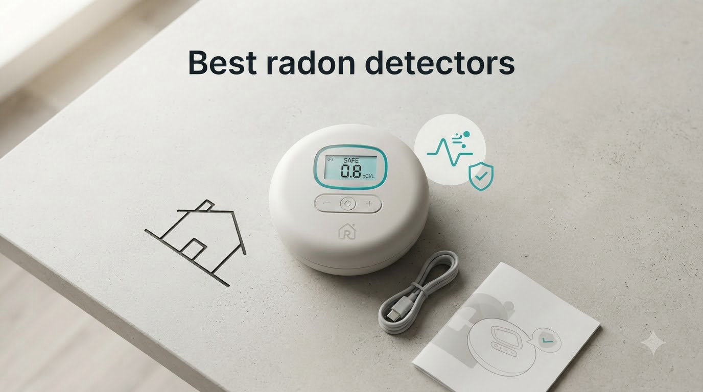 Best radon detectors