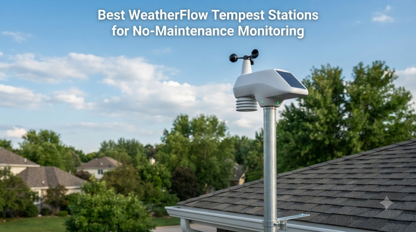 Best WeatherFlow Tempest Stations for No-Maintenance Monitoring