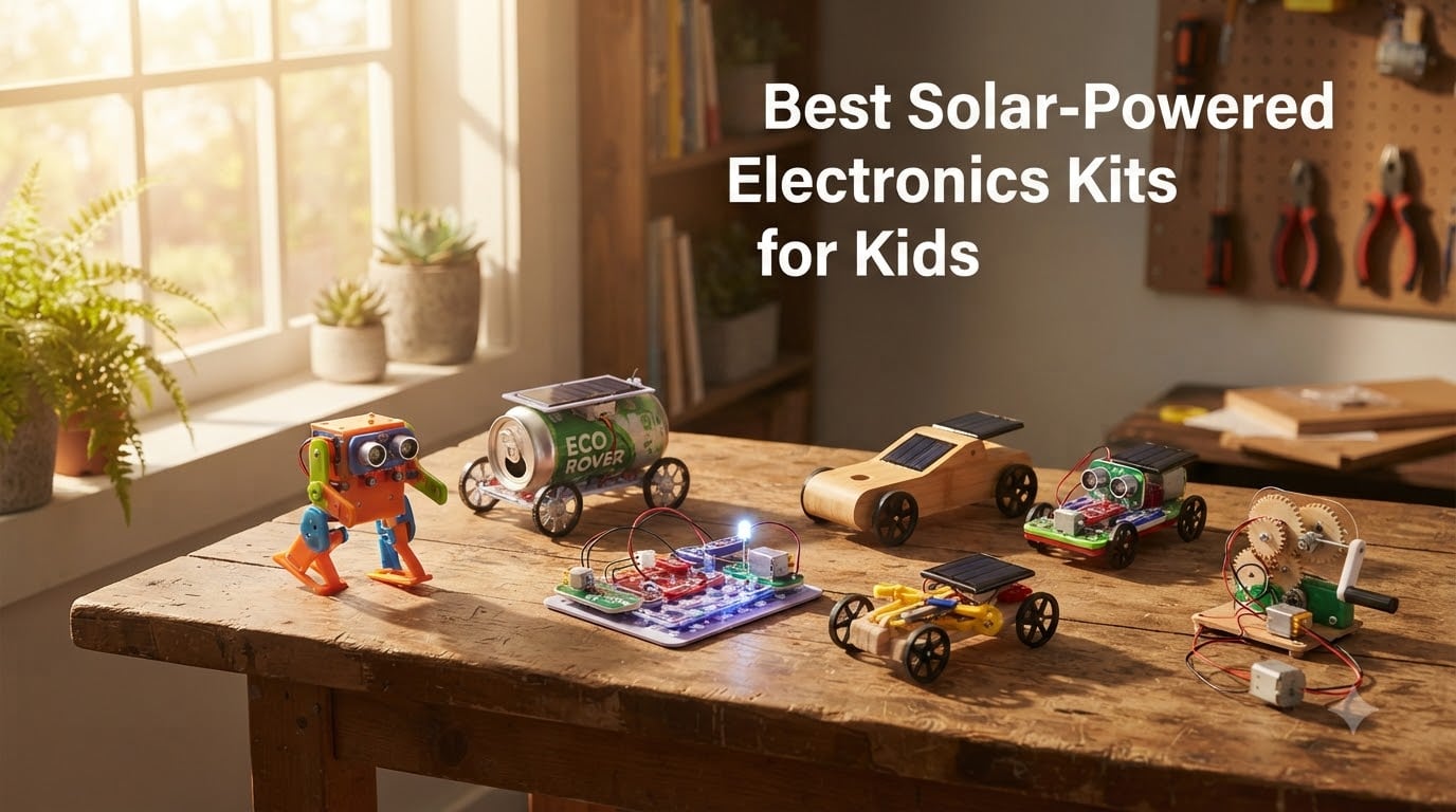 Best Solar-Powered Electronics Kits for Kids