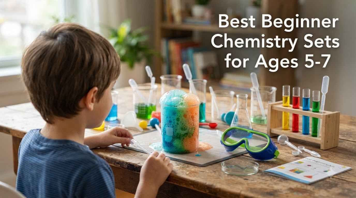 Best Beginner Chemistry Sets for Ages 5-7
