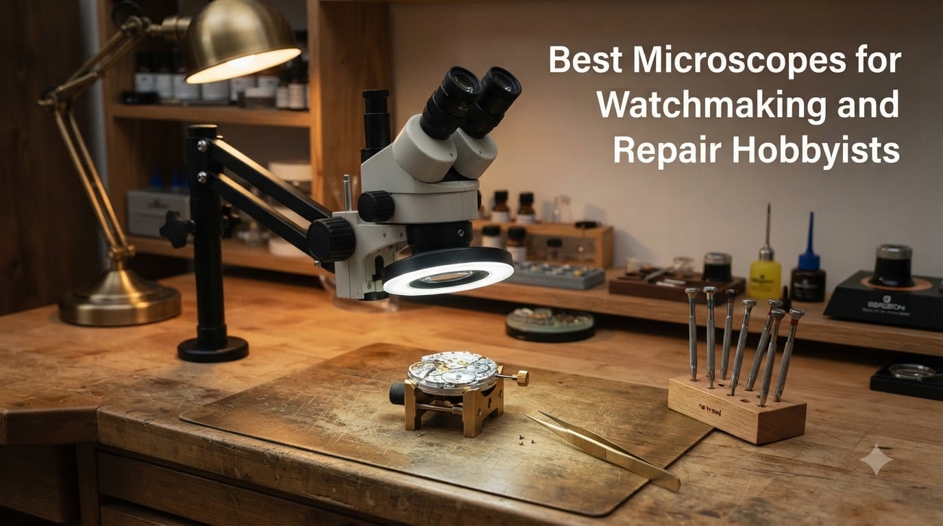 Best Microscopes for Watchmaking and Repair Hobbyists