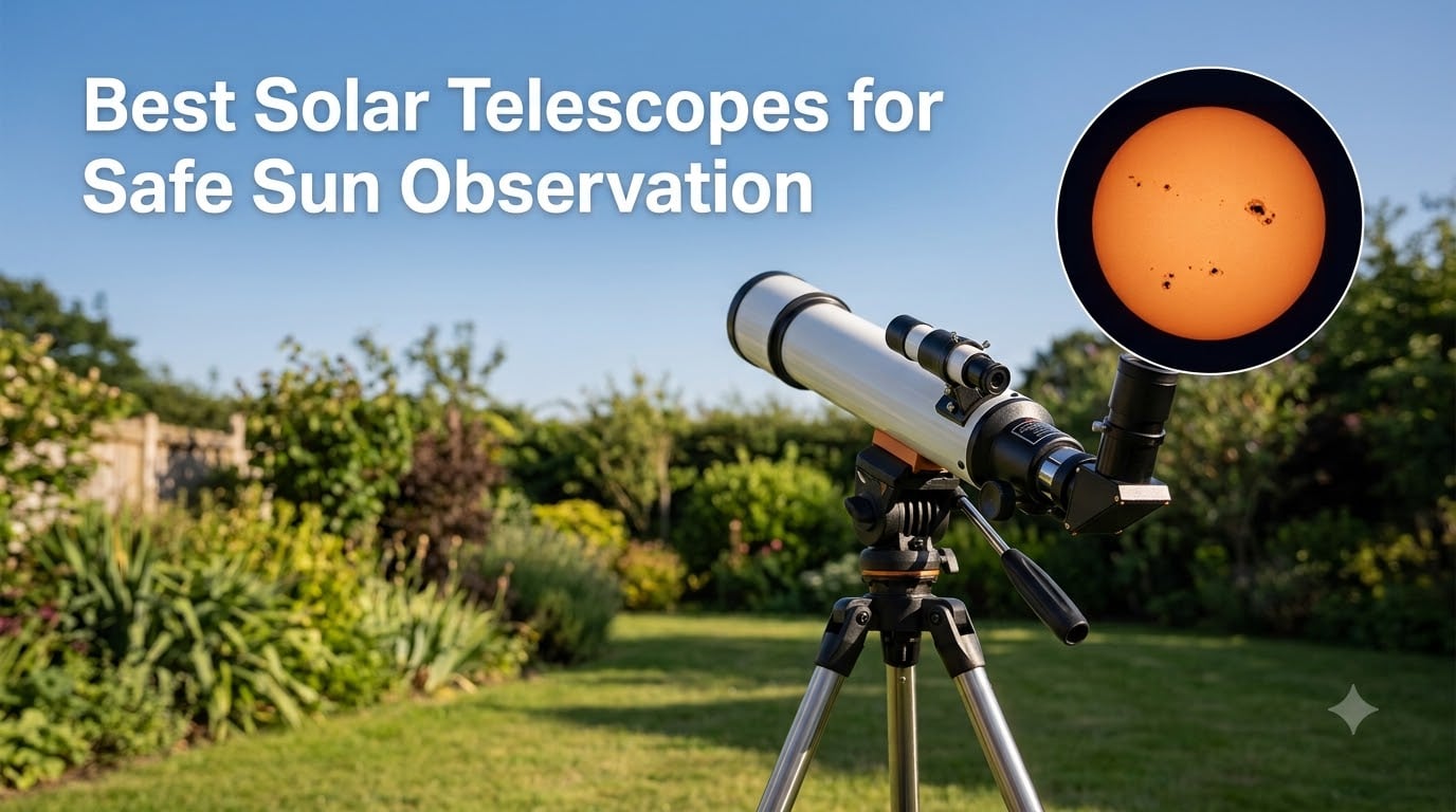 Best Solar Telescopes for Safe Sun Observation