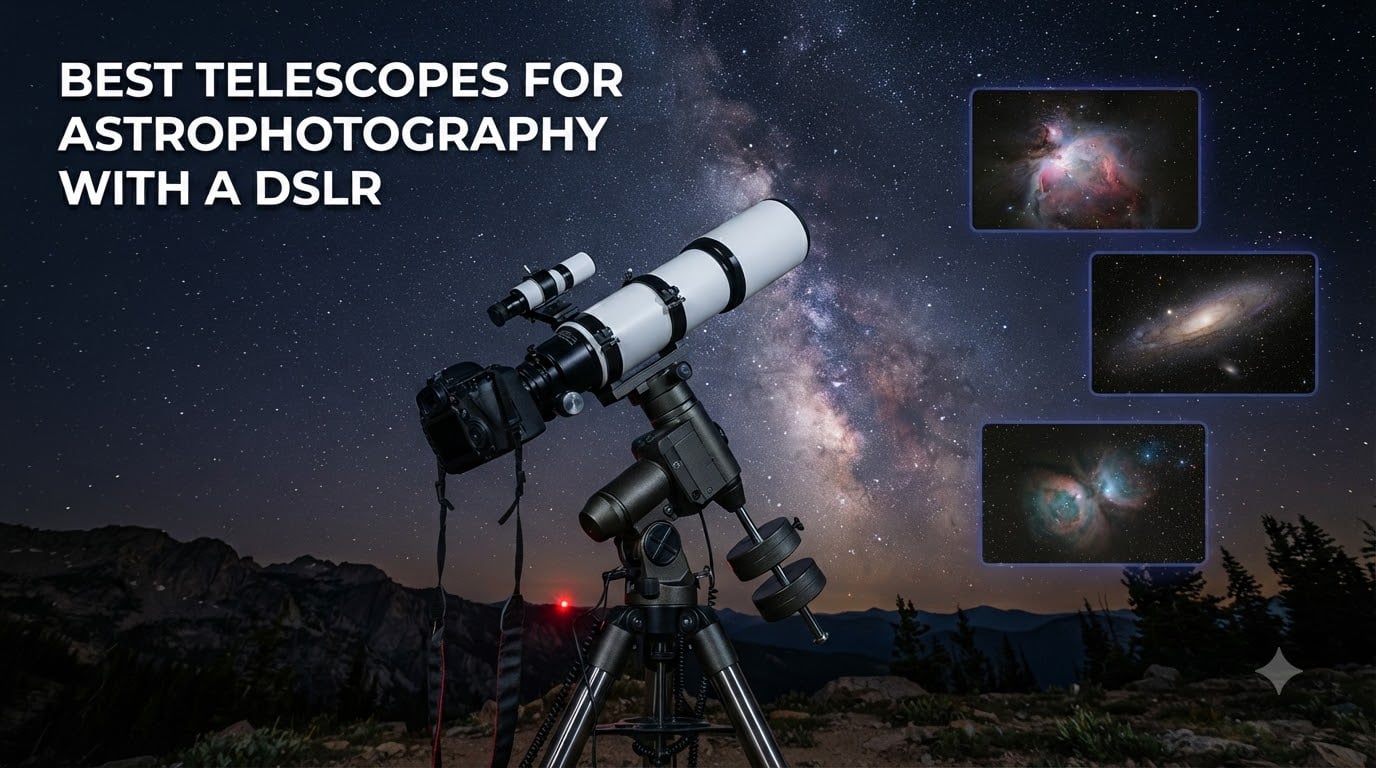 Best Telescopes for Astrophotography with a DSLR
