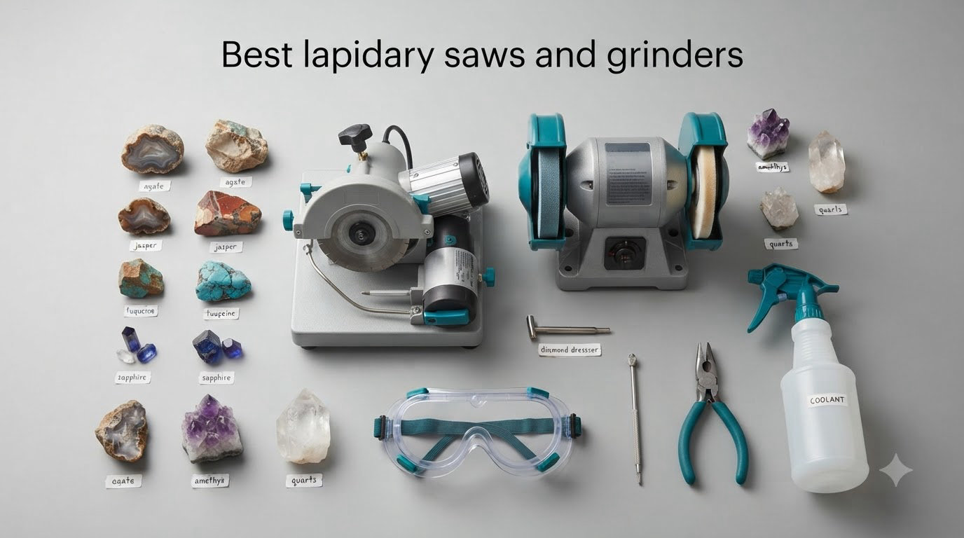 Best lapidary saws and grinders