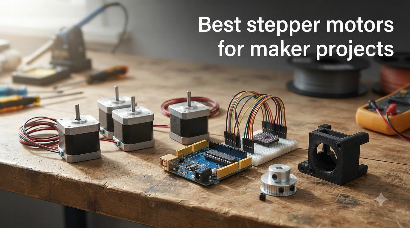 Best stepper motors for maker projects