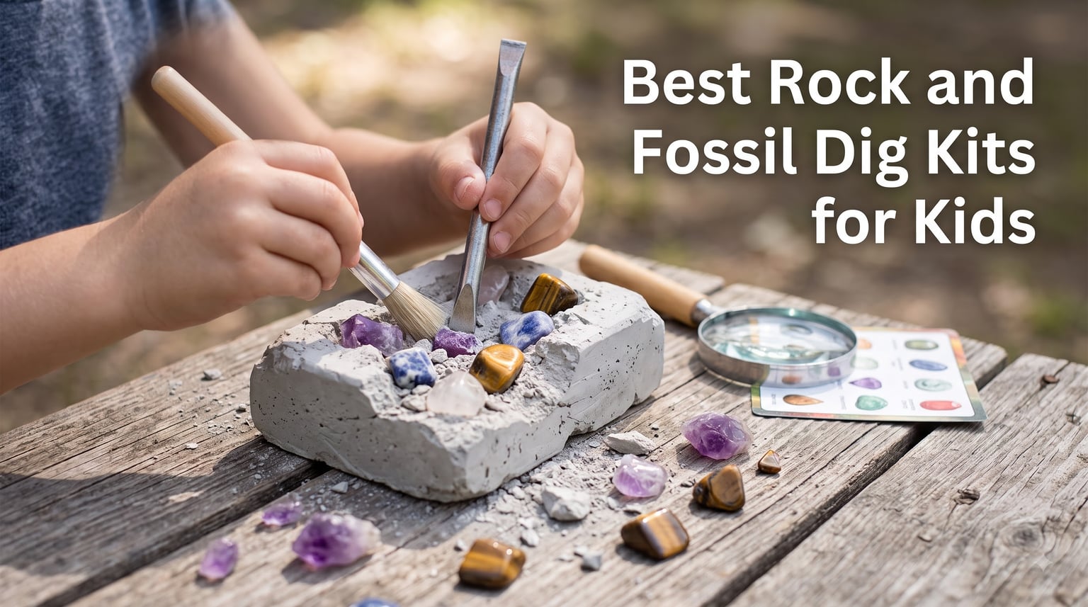 Best Rock and Fossil Dig Kits for Kids