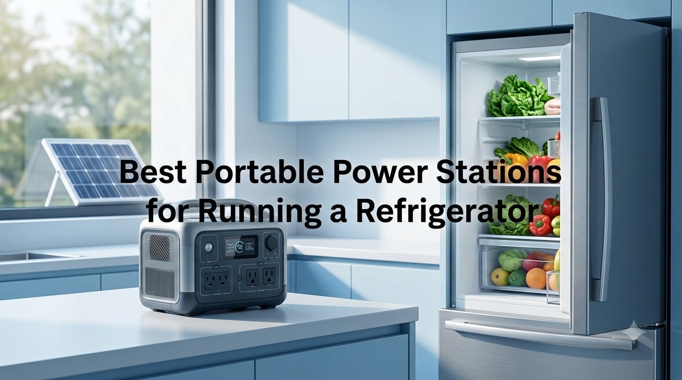 Best Portable Power Stations for Running a Refrigerator