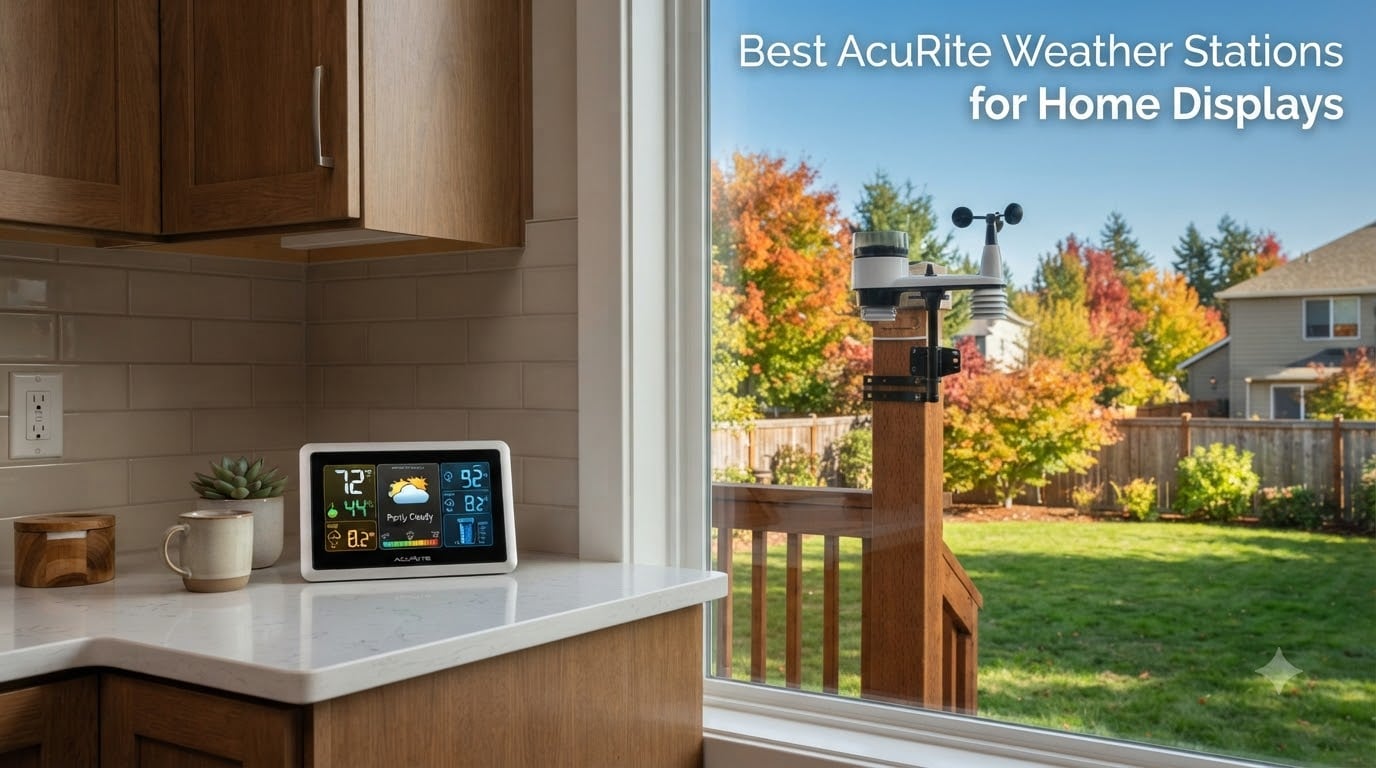 Best AcuRite Weather Stations for Home Displays