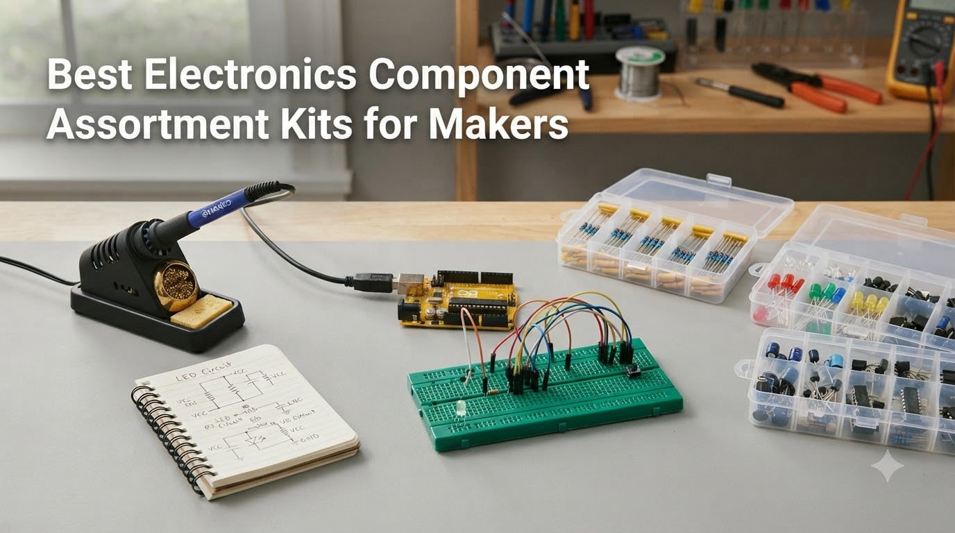 Best Electronics Component Assortment Kits for Makers