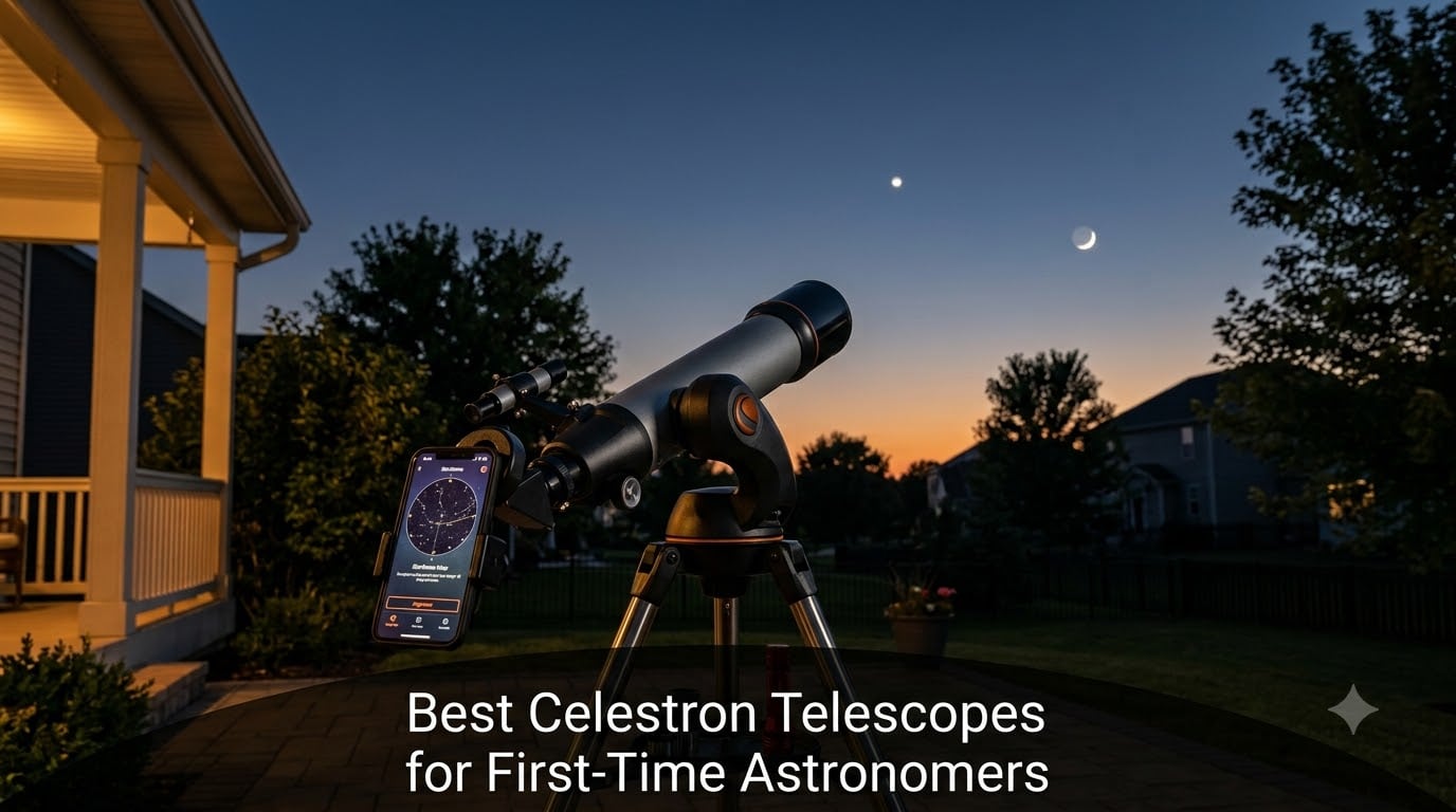 Best Celestron Telescopes for First-Time Astronomers