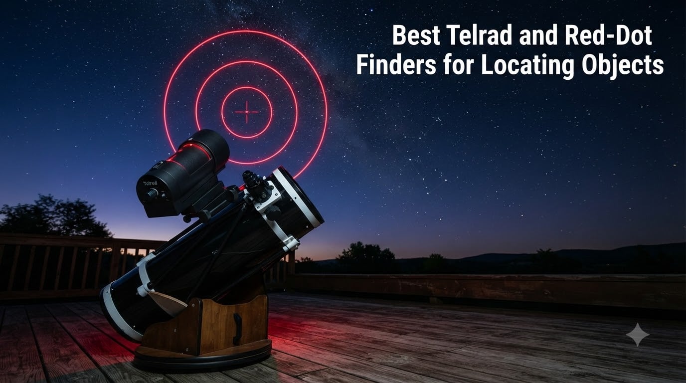 Best Telrad and Red-Dot Finders for Locating Objects