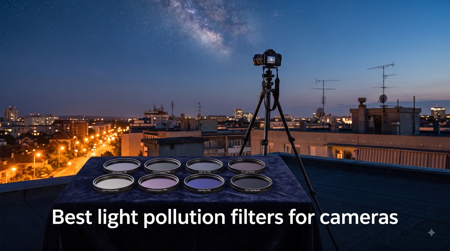 Best light pollution filters for cameras