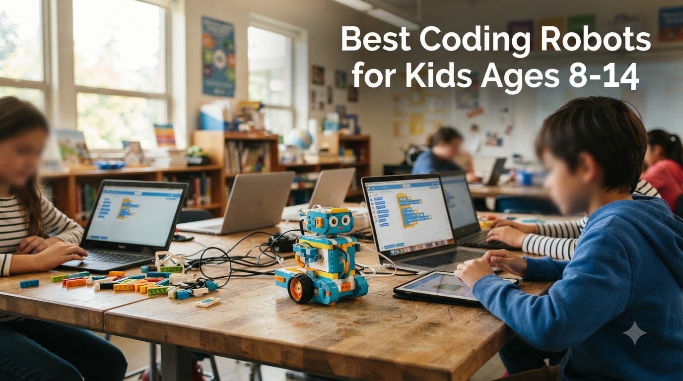 Best Coding Robots for Kids Ages 8-14