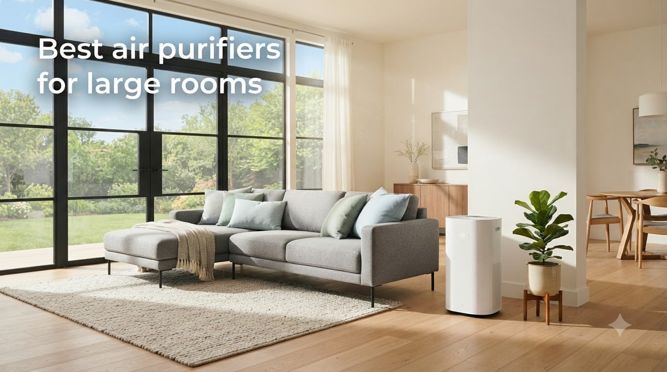 Best air purifiers for large rooms