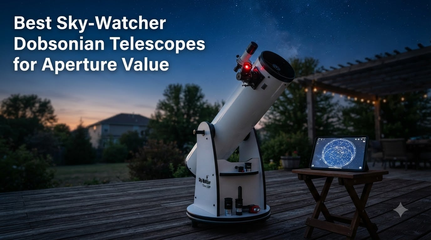 Best Sky-Watcher Dobsonian Telescopes for Aperture Value