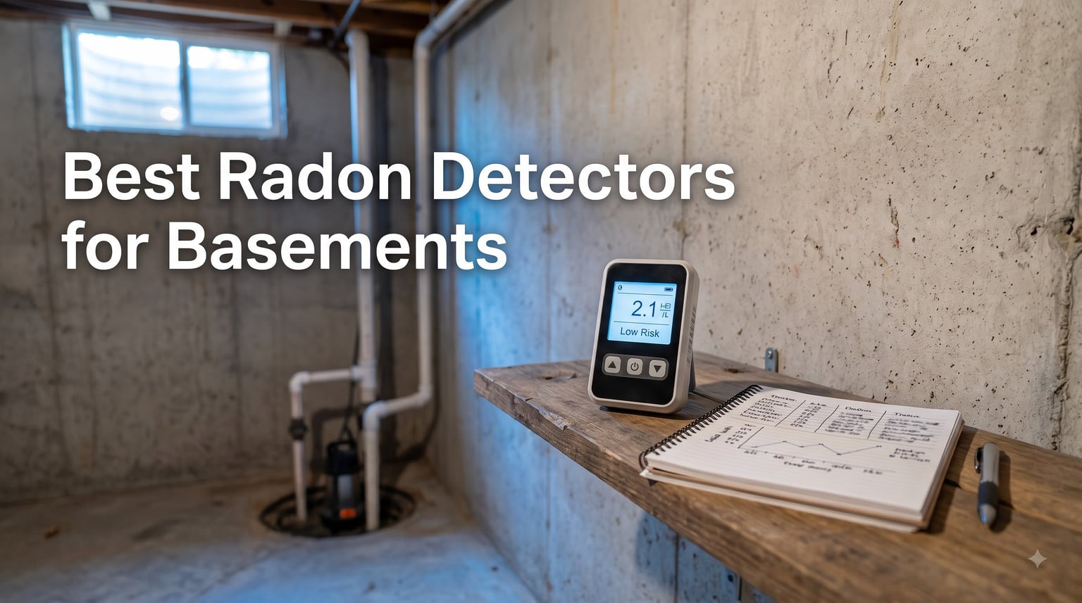 Best Radon Detectors for Basements