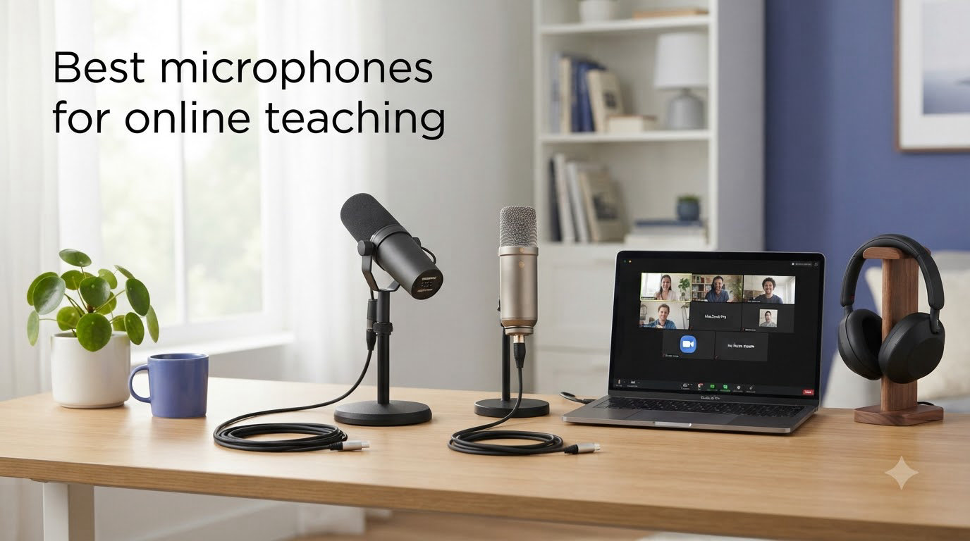 Best microphones for online teaching