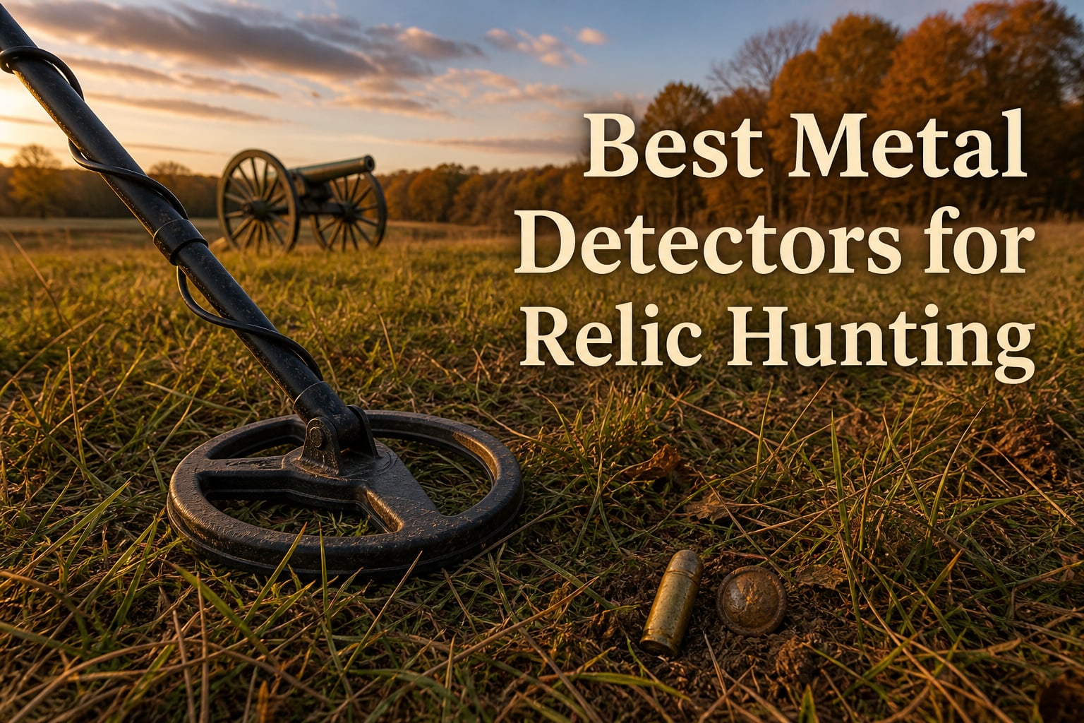 Best Metal Detectors for Relic Hunting