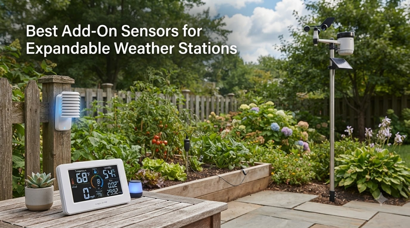 Best Add-On Sensors for Expandable Weather Stations