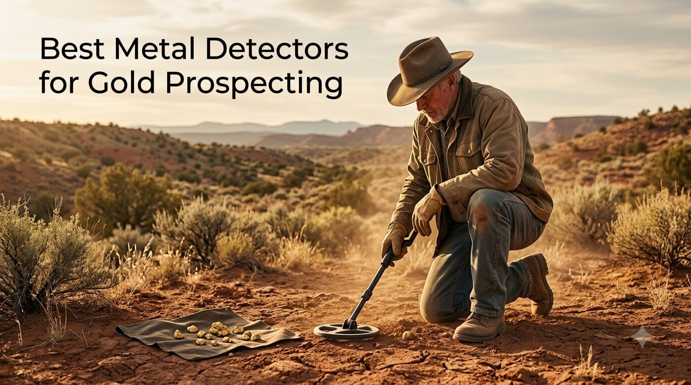 Best Metal Detectors for Gold Prospecting