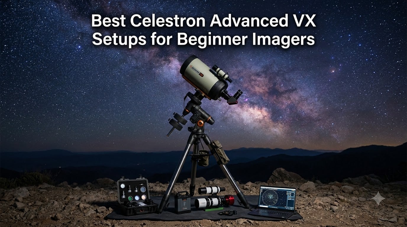 Best Celestron Advanced VX Setups for Beginner Imagers