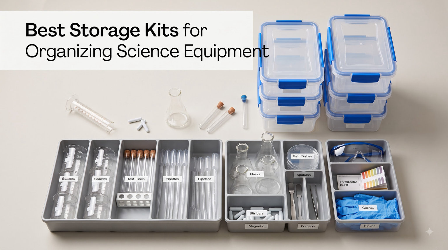 Best Storage Kits for Organizing Science Equipment