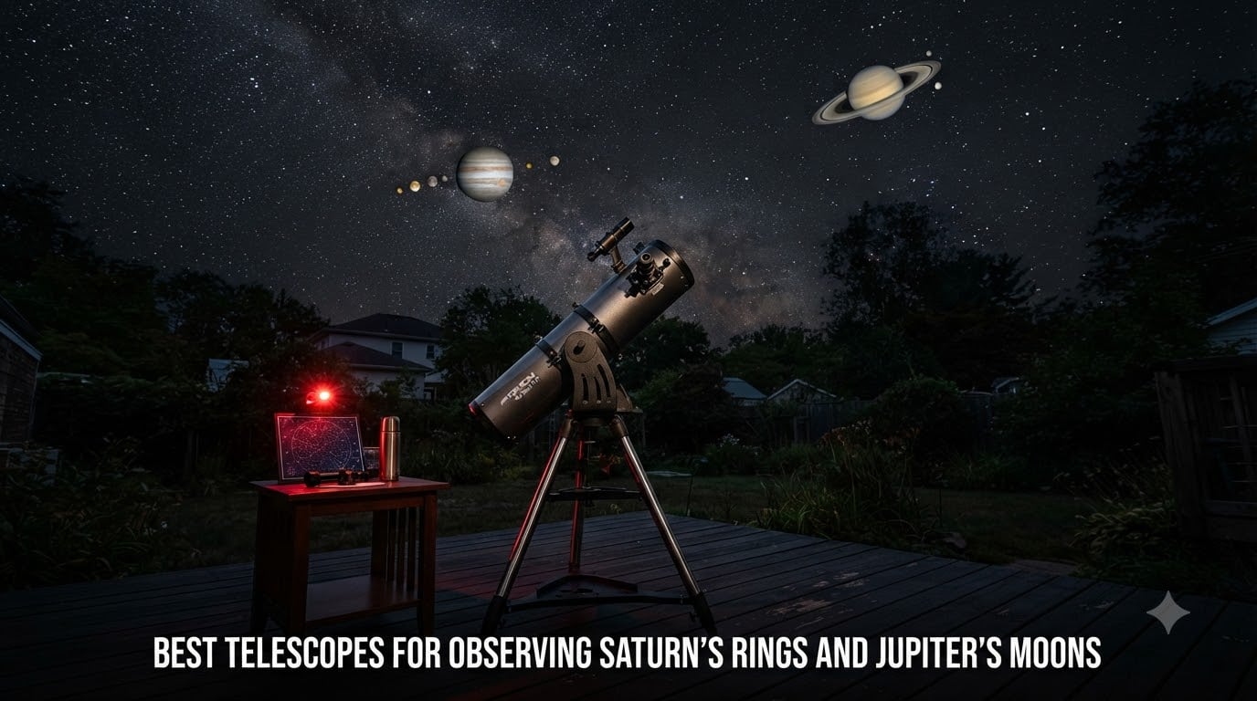 Best Telescopes for Observing Saturn's Rings and Jupiter's Moons