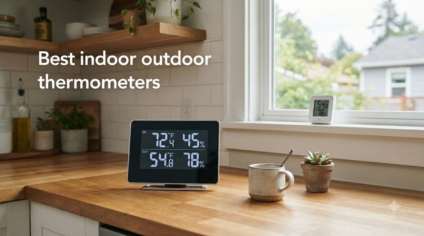Best indoor outdoor thermometers