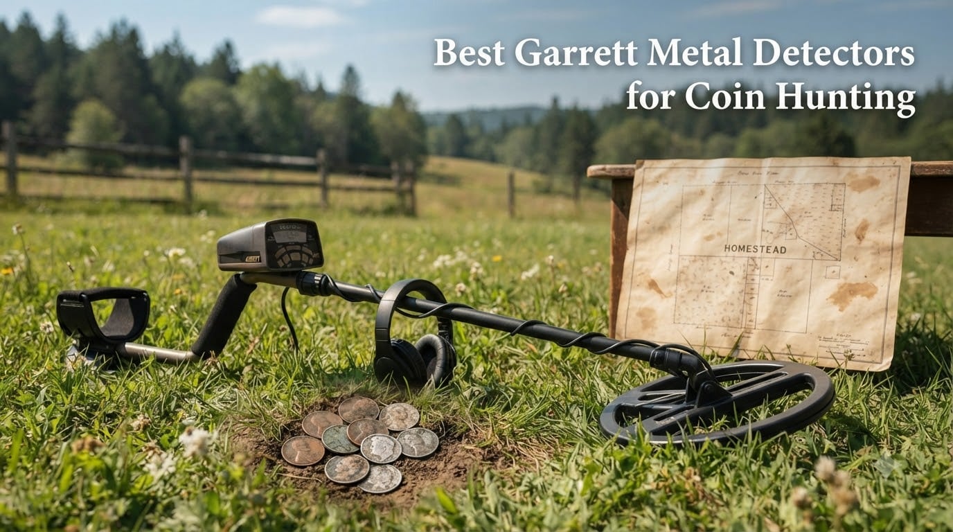 Best Garrett Metal Detectors for Coin Hunting
