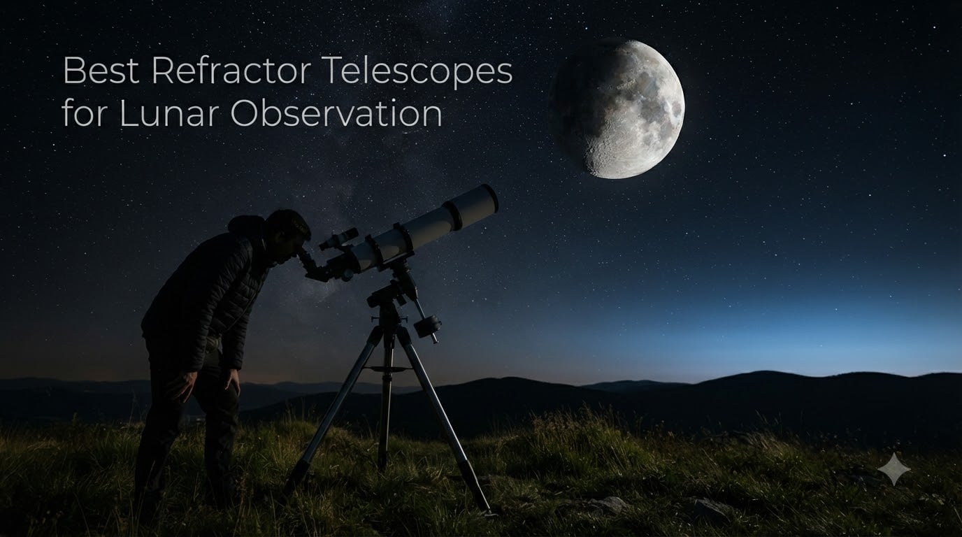 Best Refractor Telescopes for Lunar Observation