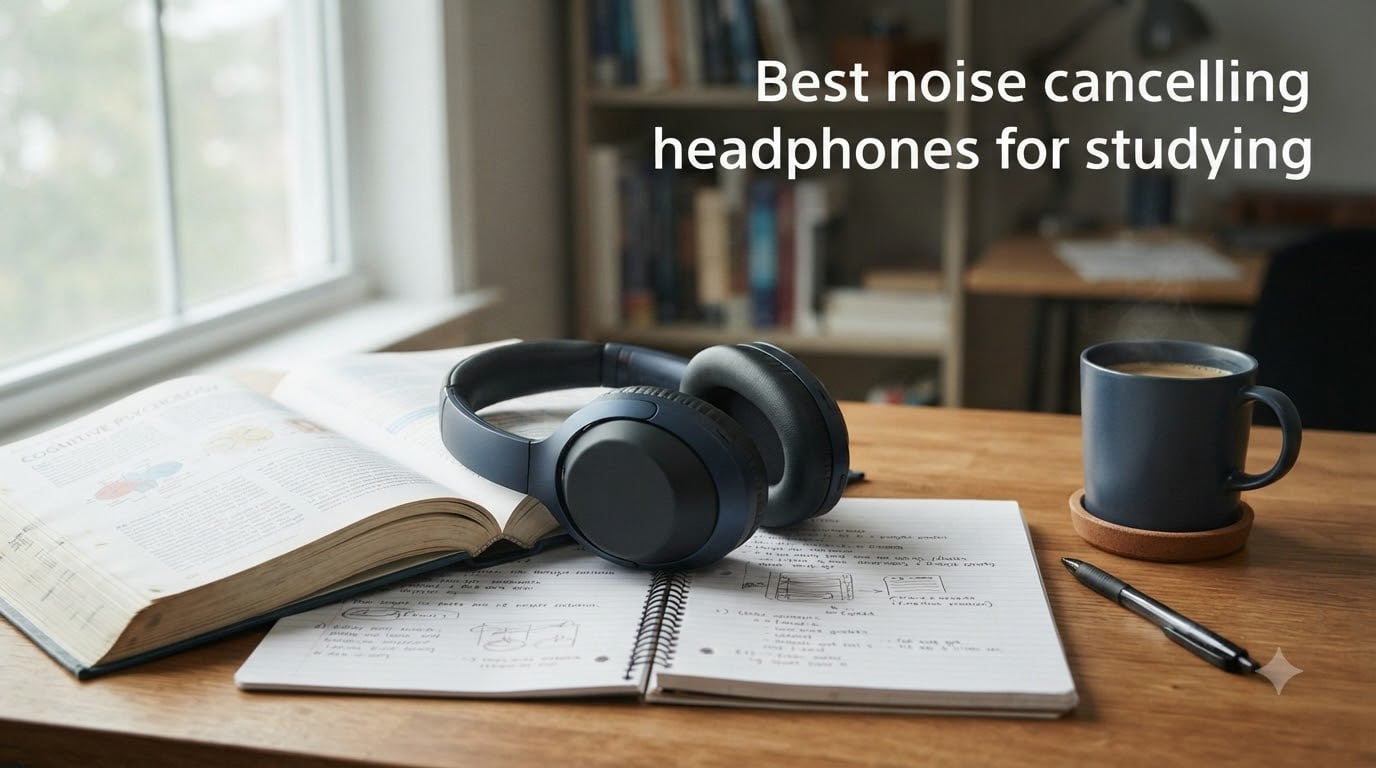 Best noise cancelling headphones for studying