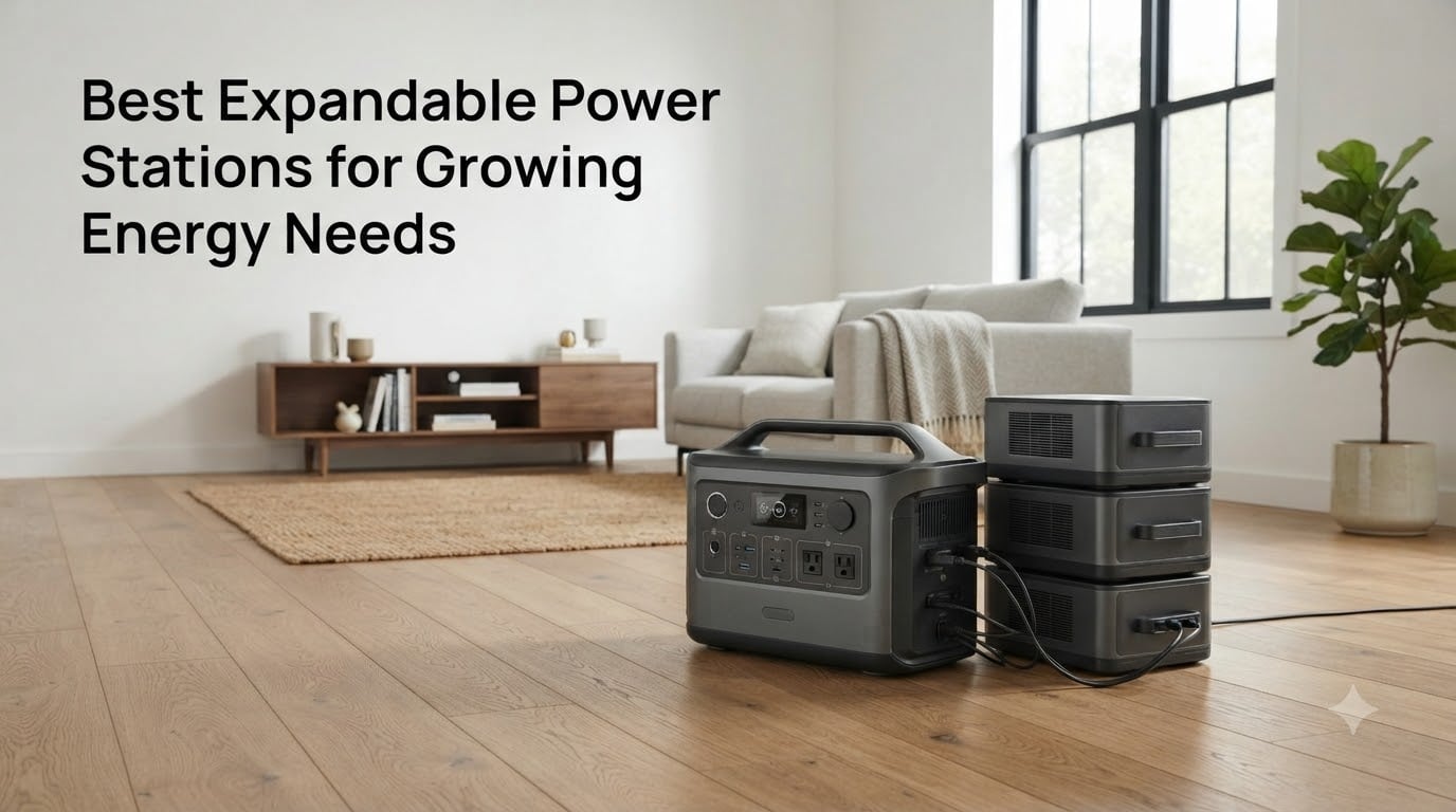 Best Expandable Power Stations for Growing Energy Needs