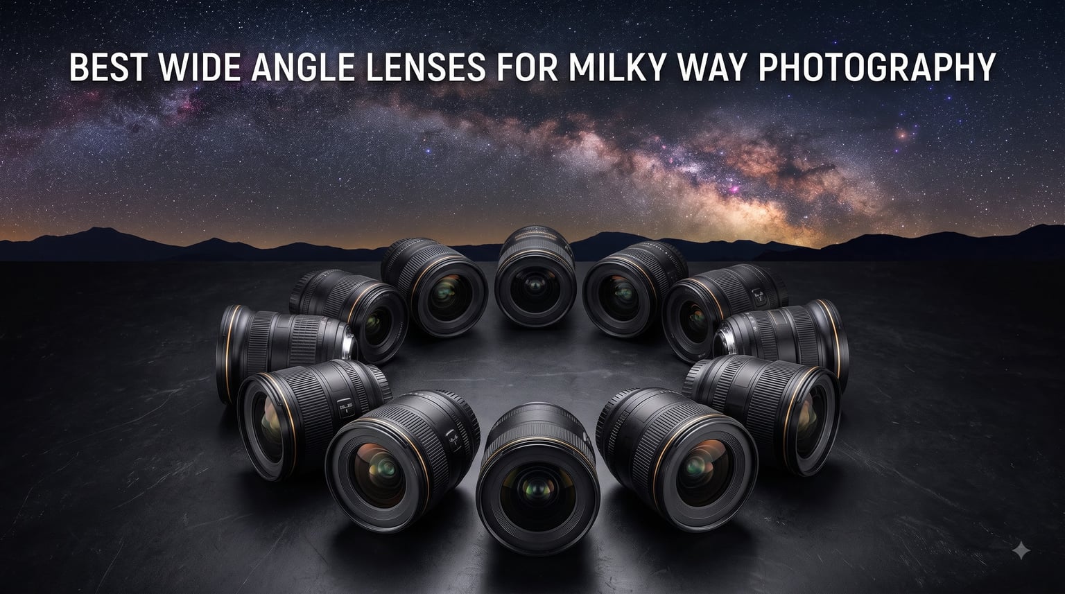 Best wide angle lenses for Milky Way photography