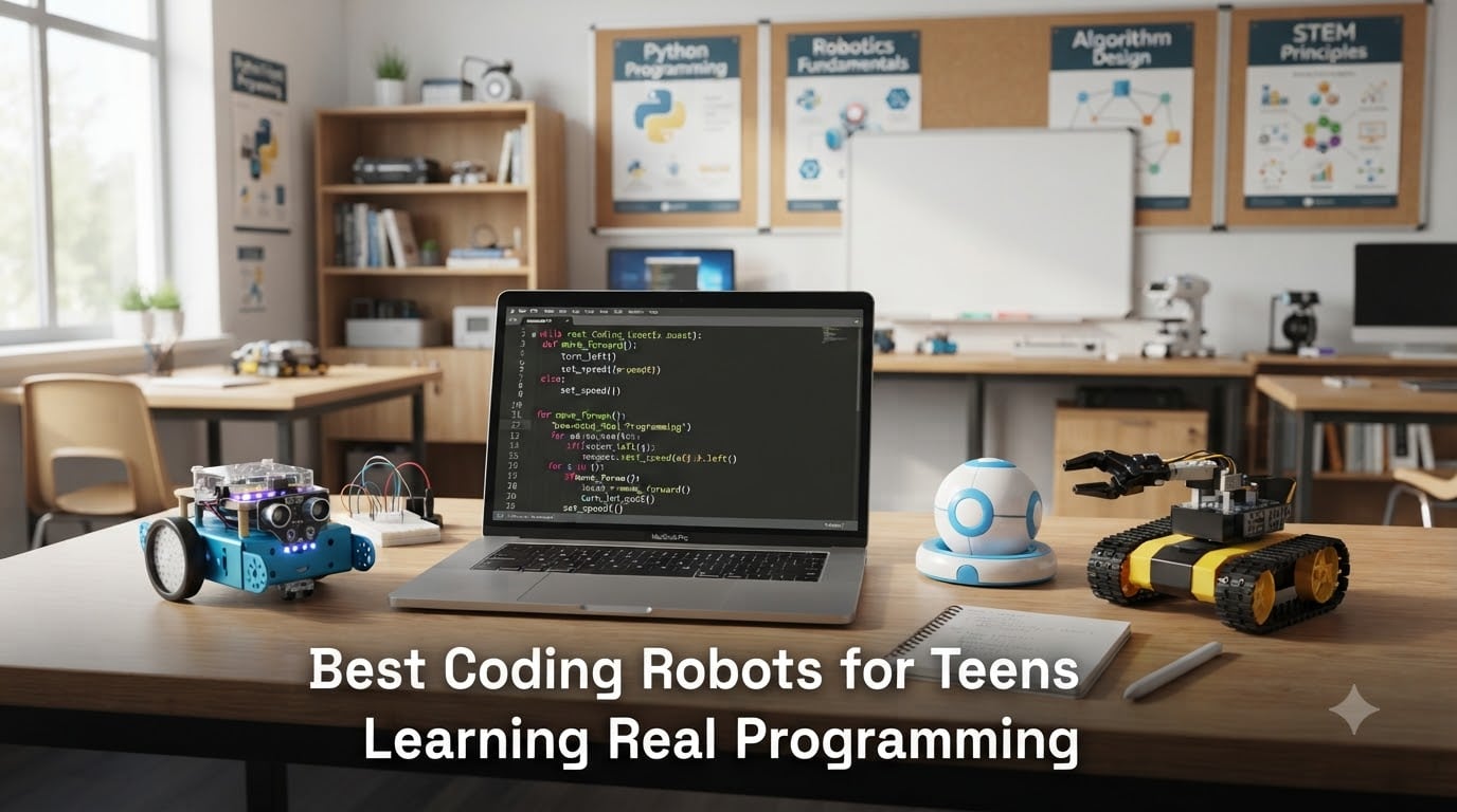 Best Coding Robots for Teens Learning Real Programming
