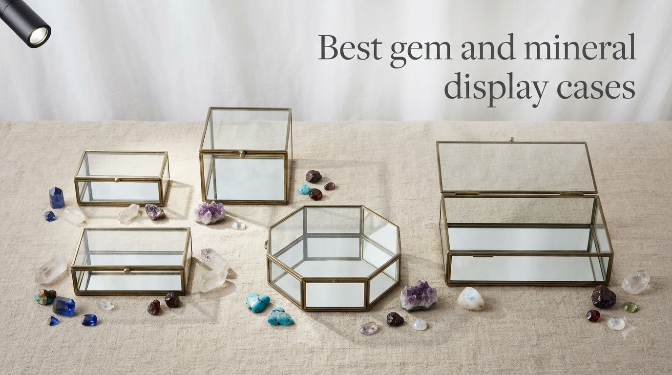 Best gem and mineral display cases