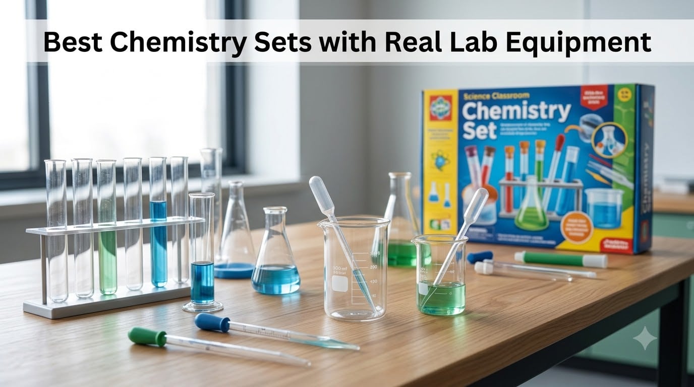 Best Chemistry Sets with Real Lab Equipment