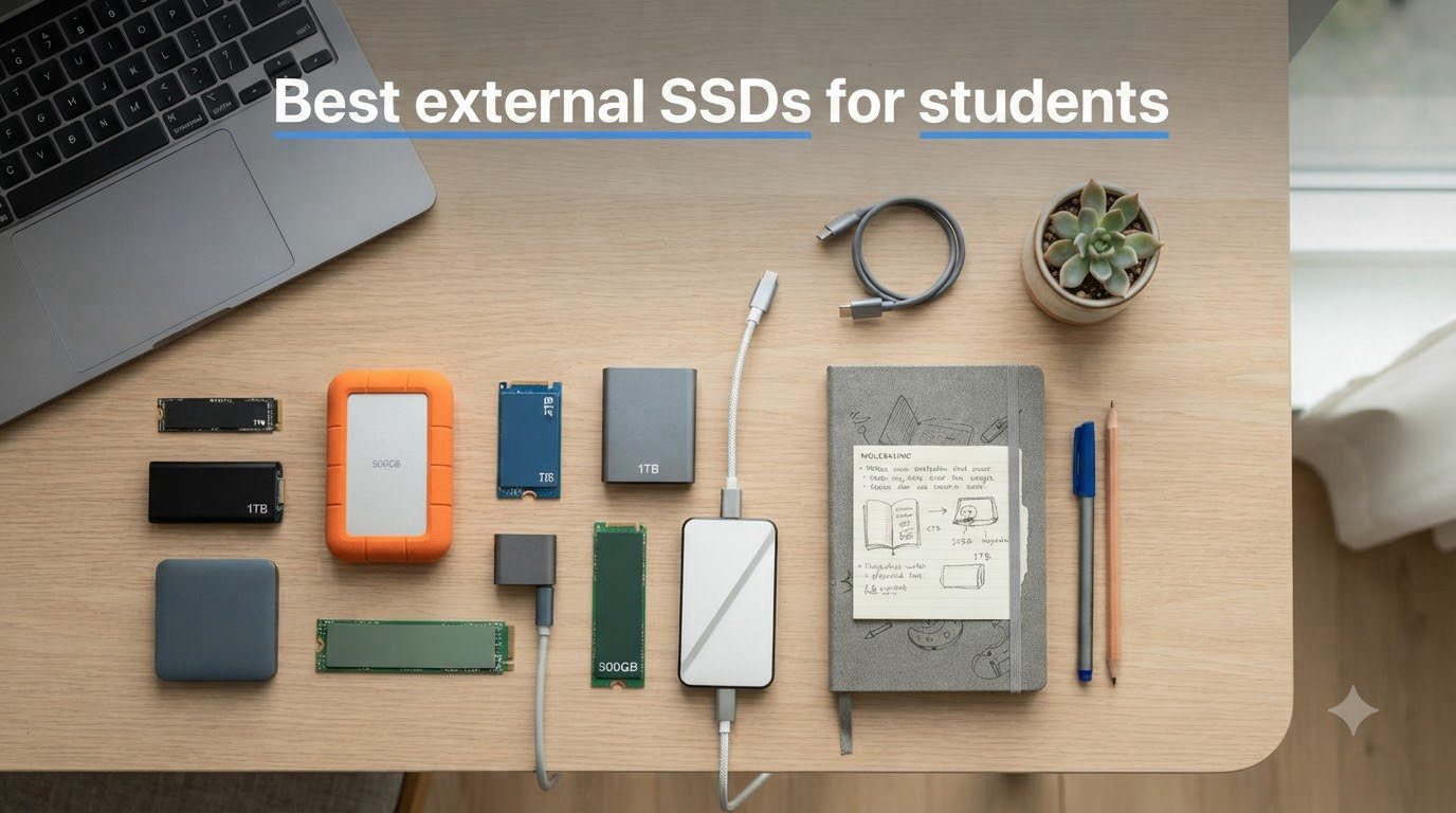Best external SSDs for students