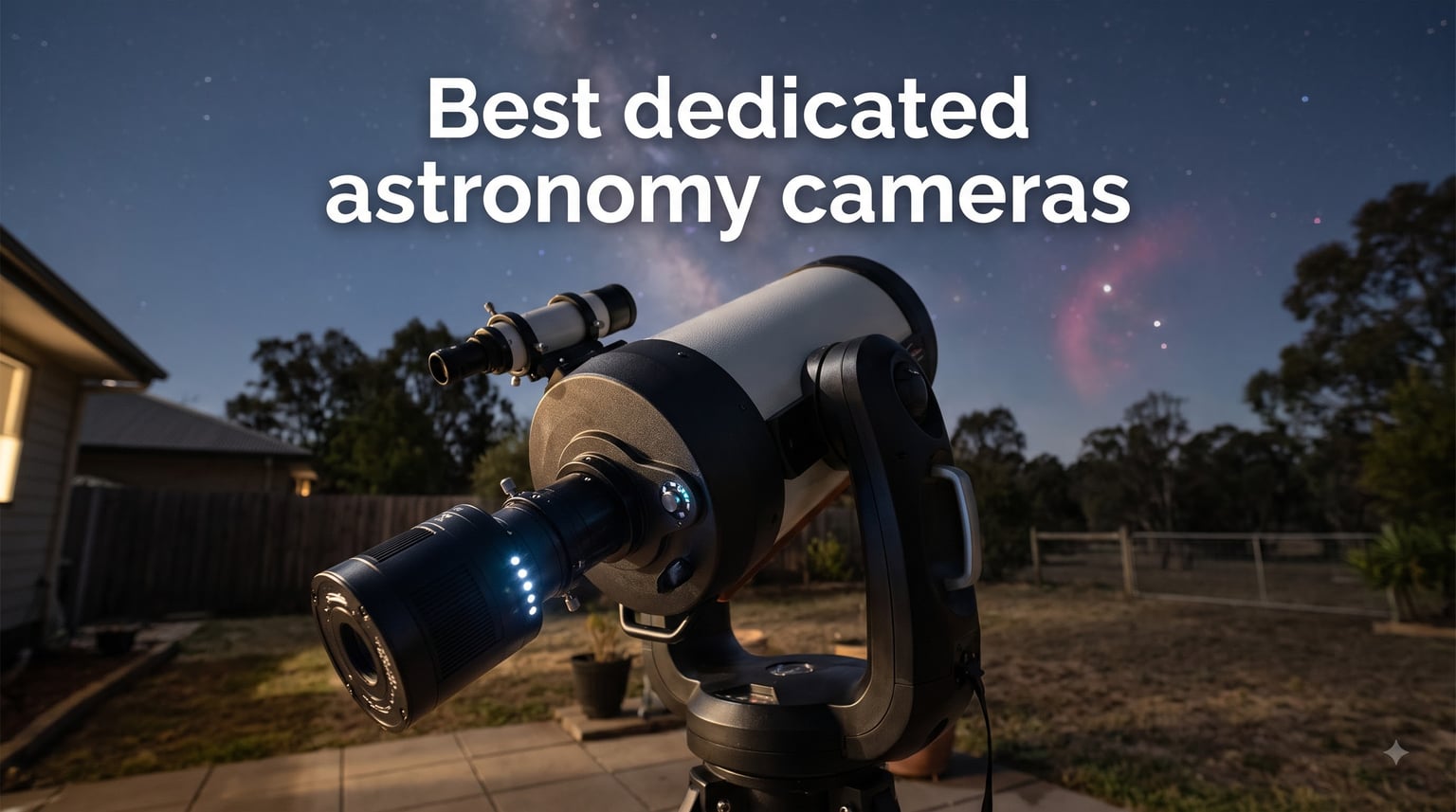 Best dedicated astronomy cameras