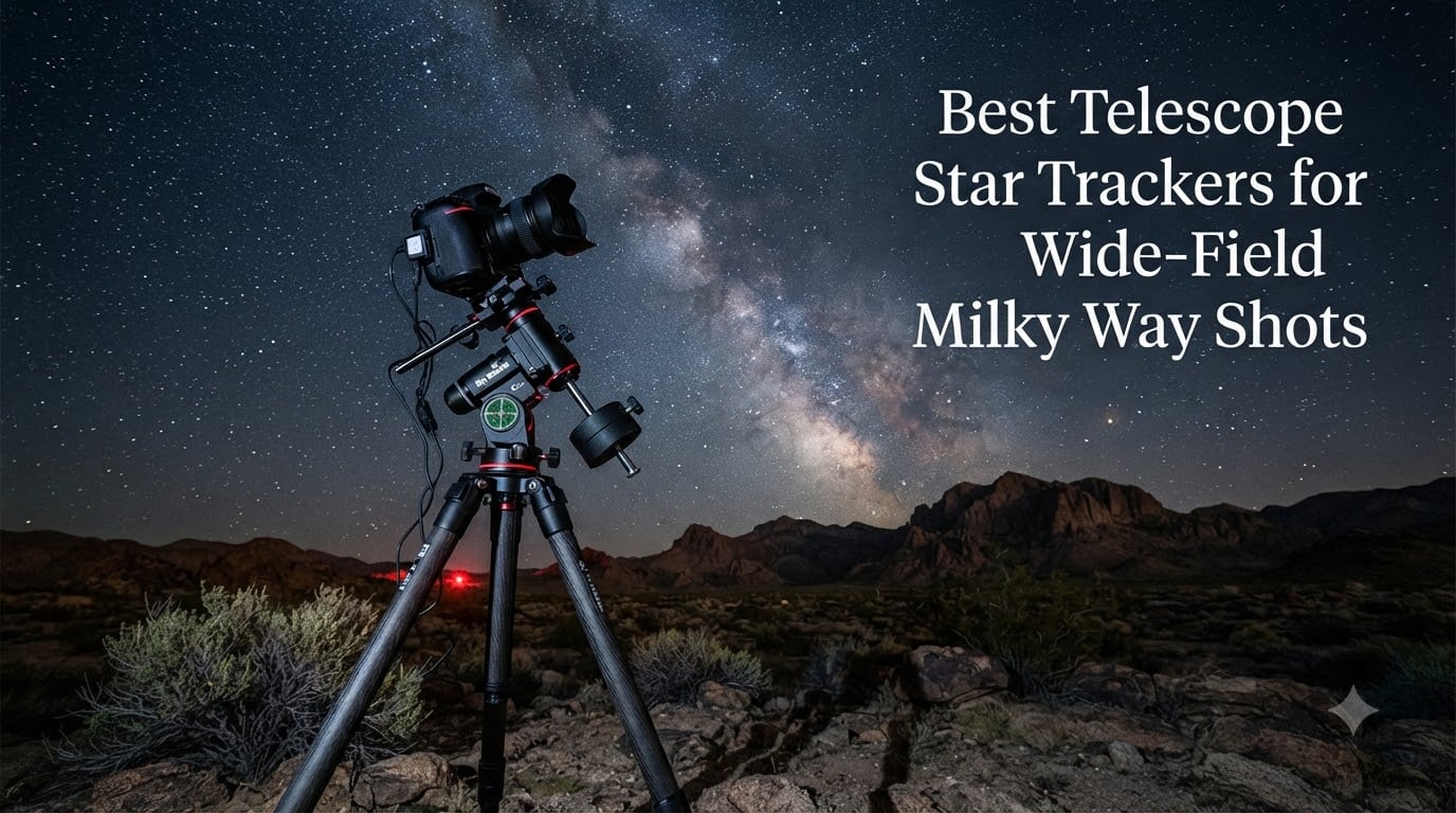 Best Telescope Star Trackers for Wide-Field Milky Way Shots