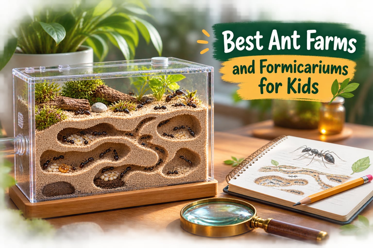 Best Ant Farms and Formicariums for Kids